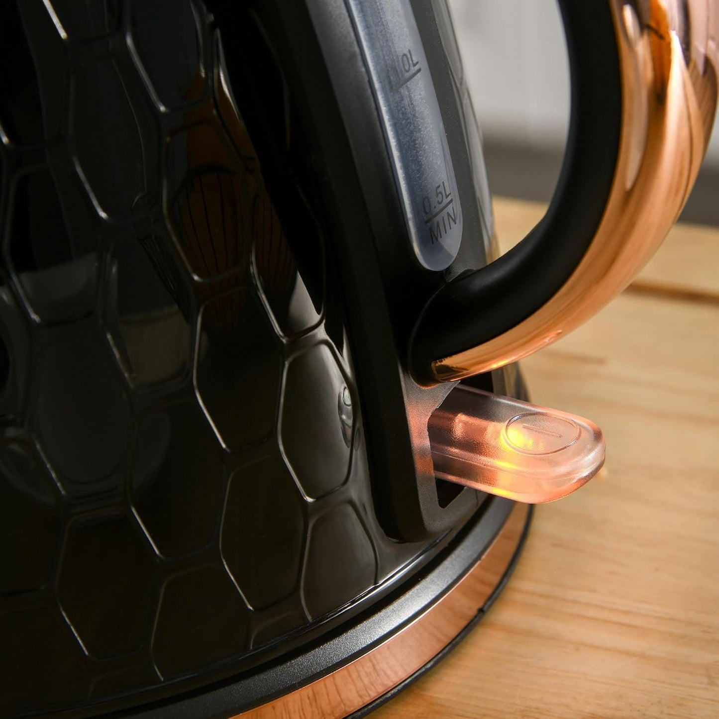 Frühstücksset: Wasserkocher & Toaster mit 7 Stufen, Schwarz