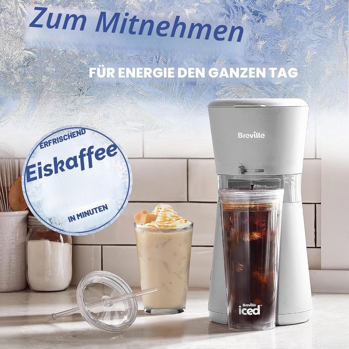 Eiskaffeemaschine, Iced Grau