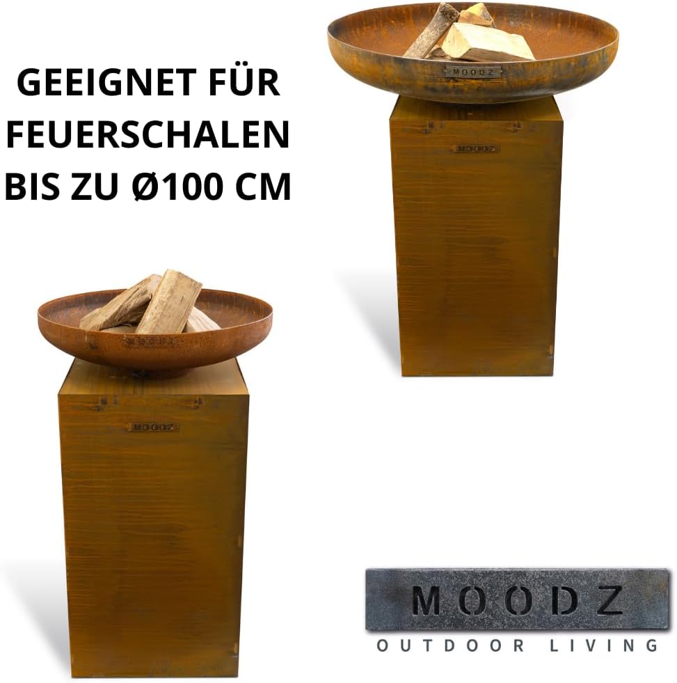 Sockel für Feuerschale, 45x45x80 cm