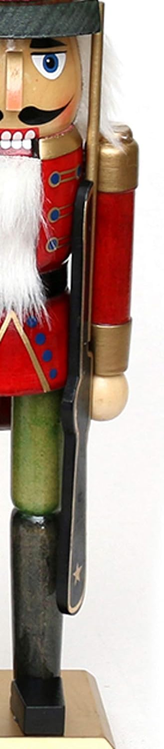 Nussknacker Soldat, 40 cm, Rot