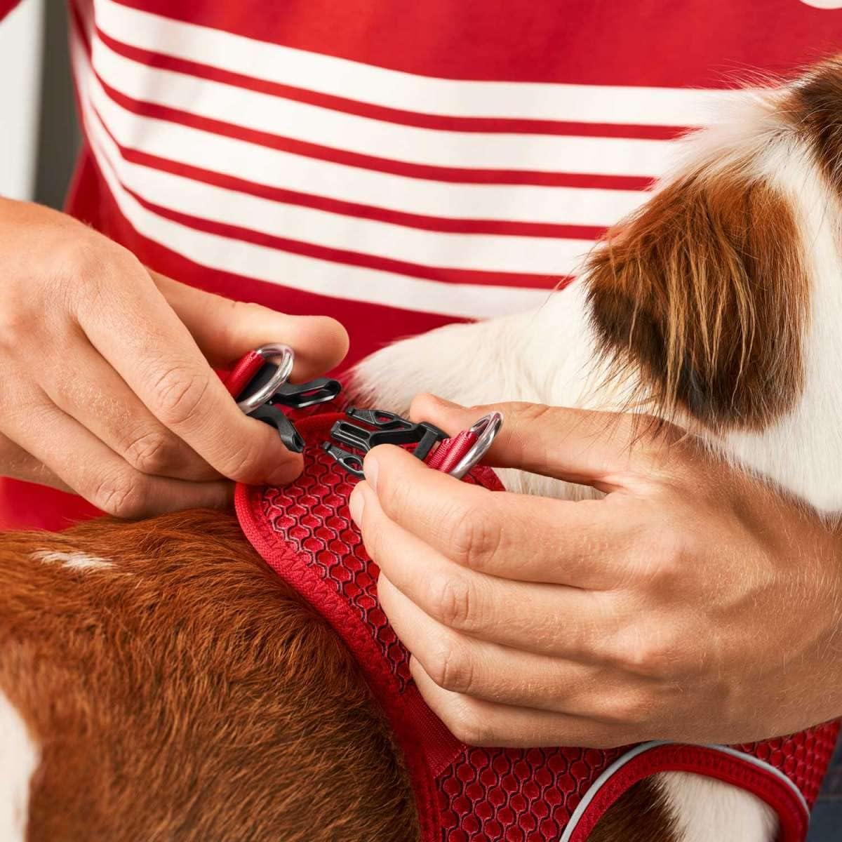 Hilo Comfort Hundegeschirr - FC Bayern, rot M