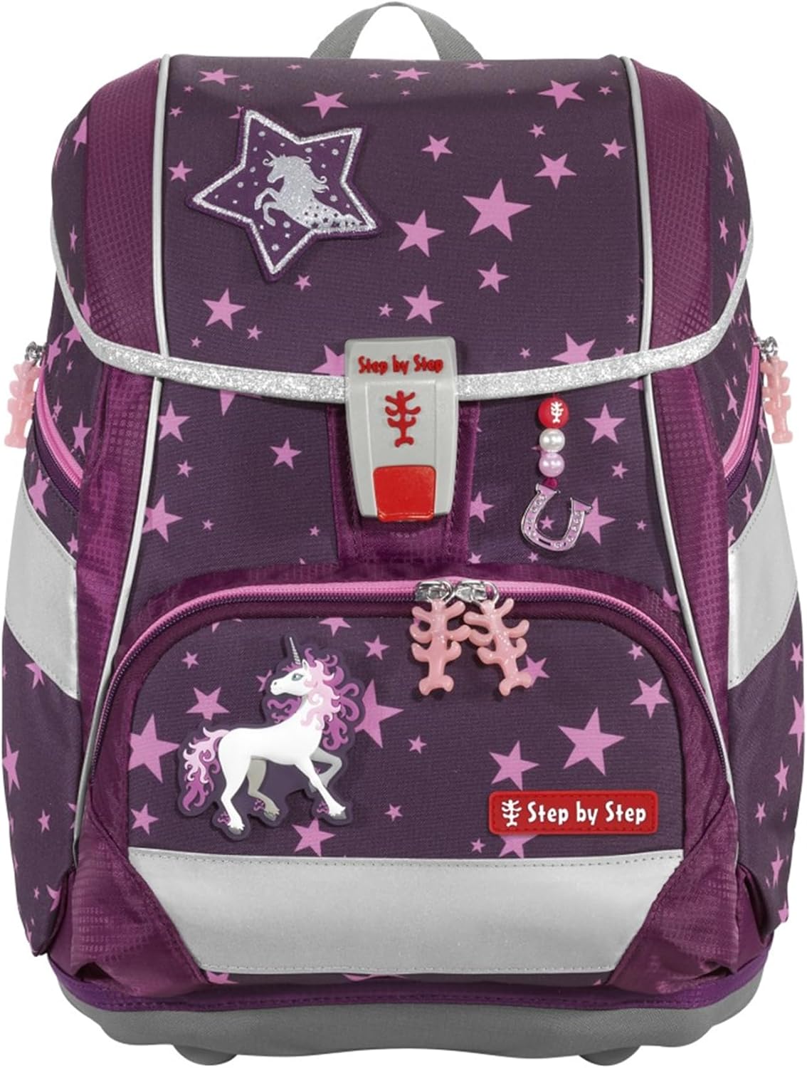 Schulranzen-Set 2IN1 Plus Unicorn Nuala, Lila/Pink