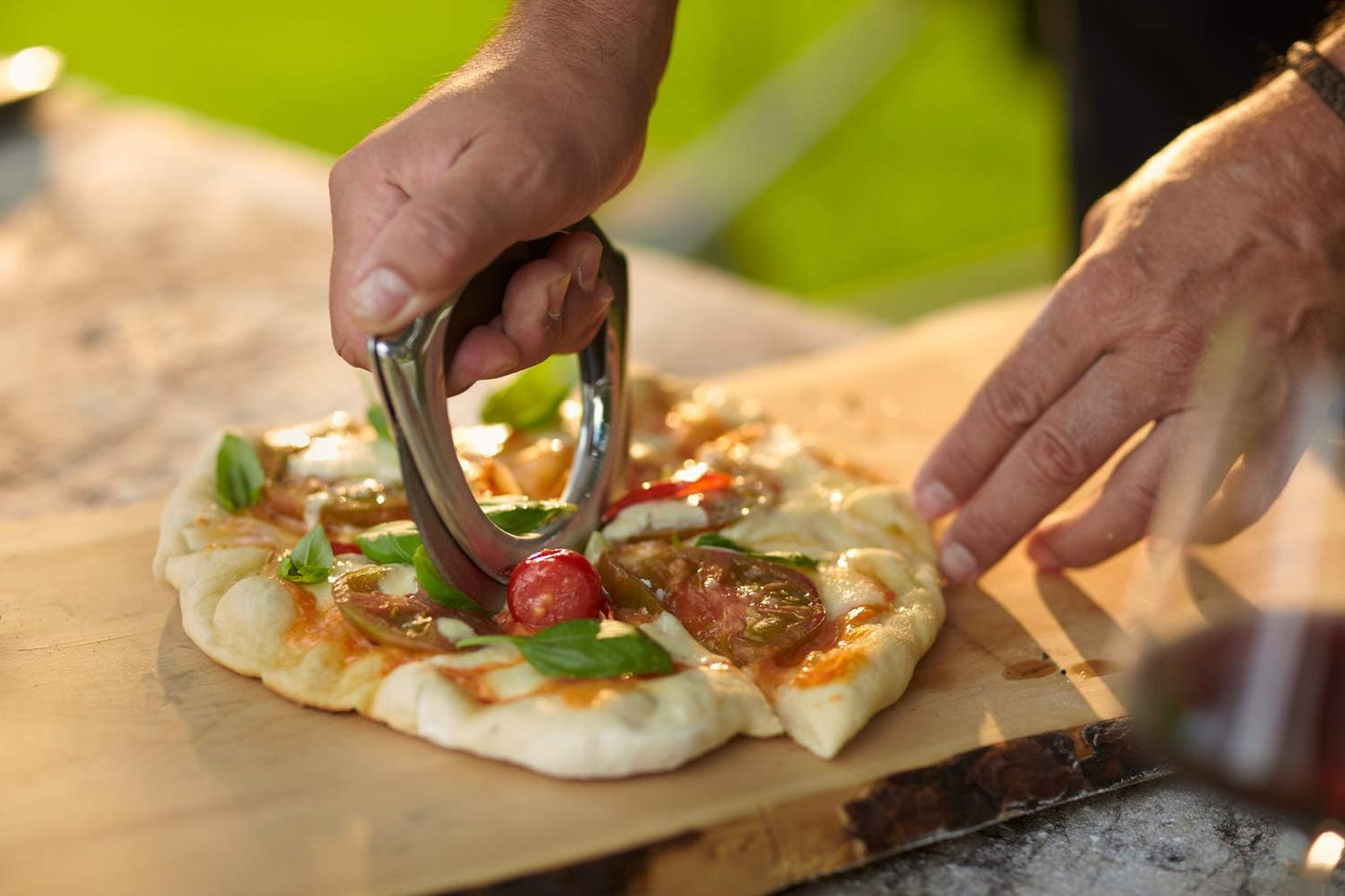 Pizzarad mit ergonomischem Griff, Pizzarad