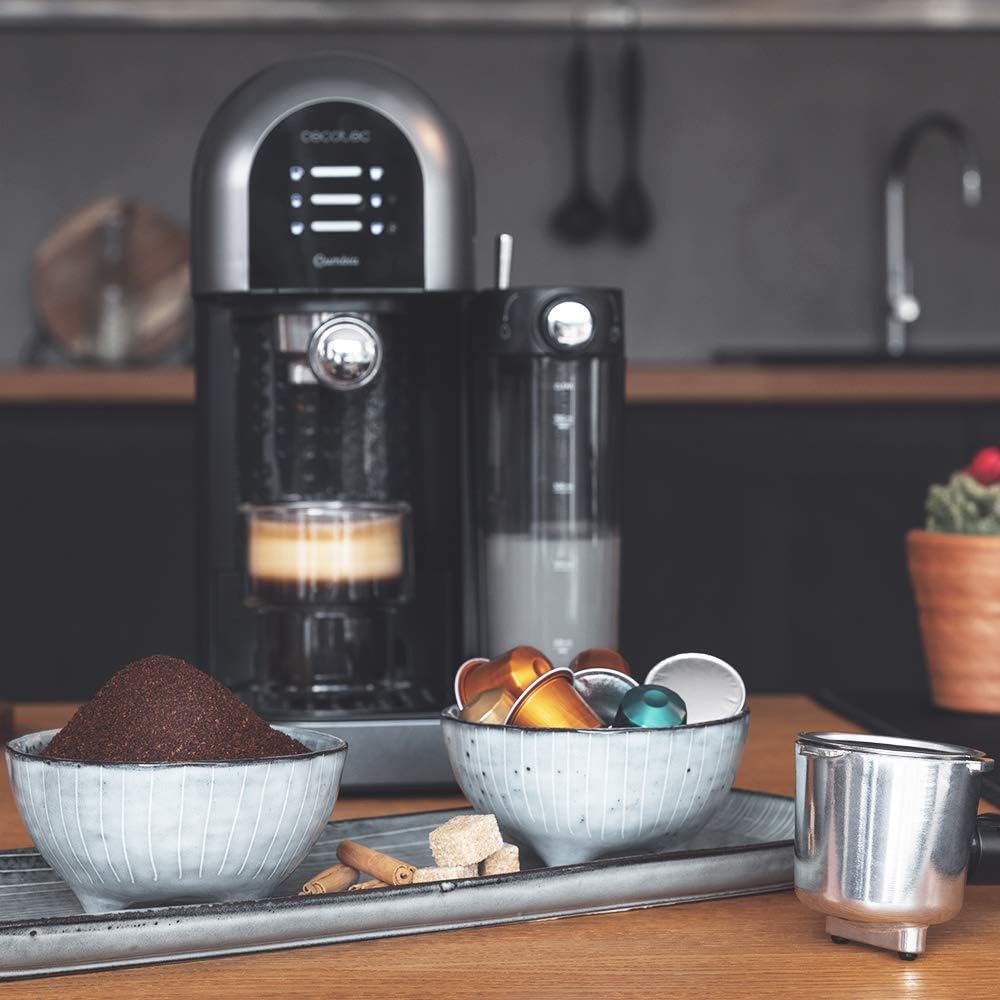 Semiautomatische Kaffeemaschine für Kaffee und Kapseln, Serie Nera