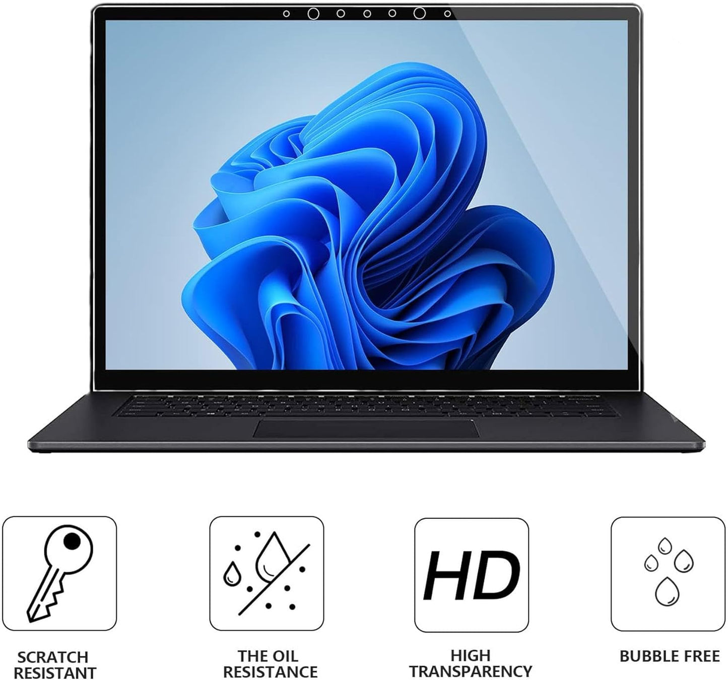 Schutzfolie für Surface Laptop (2 Stück)