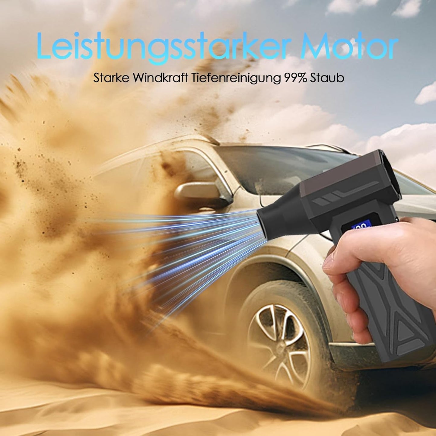 2-in-1 Elektrisches Staubgebläse und Staubsauger
