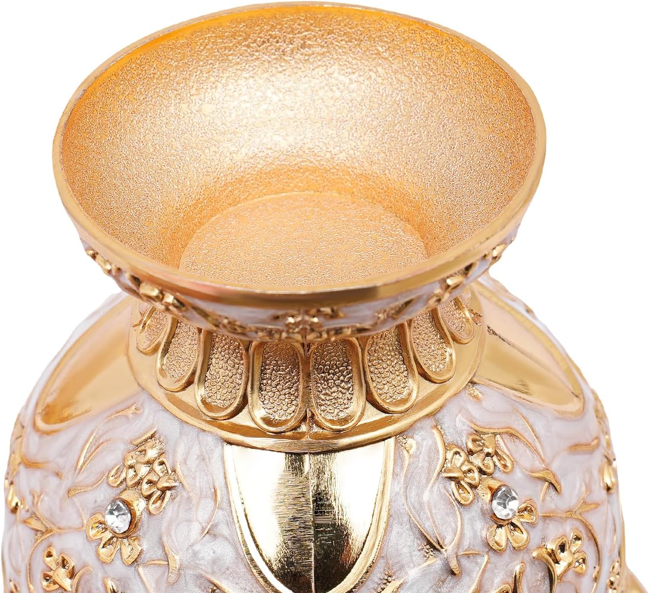 Teeservice mit Tablett, Gold