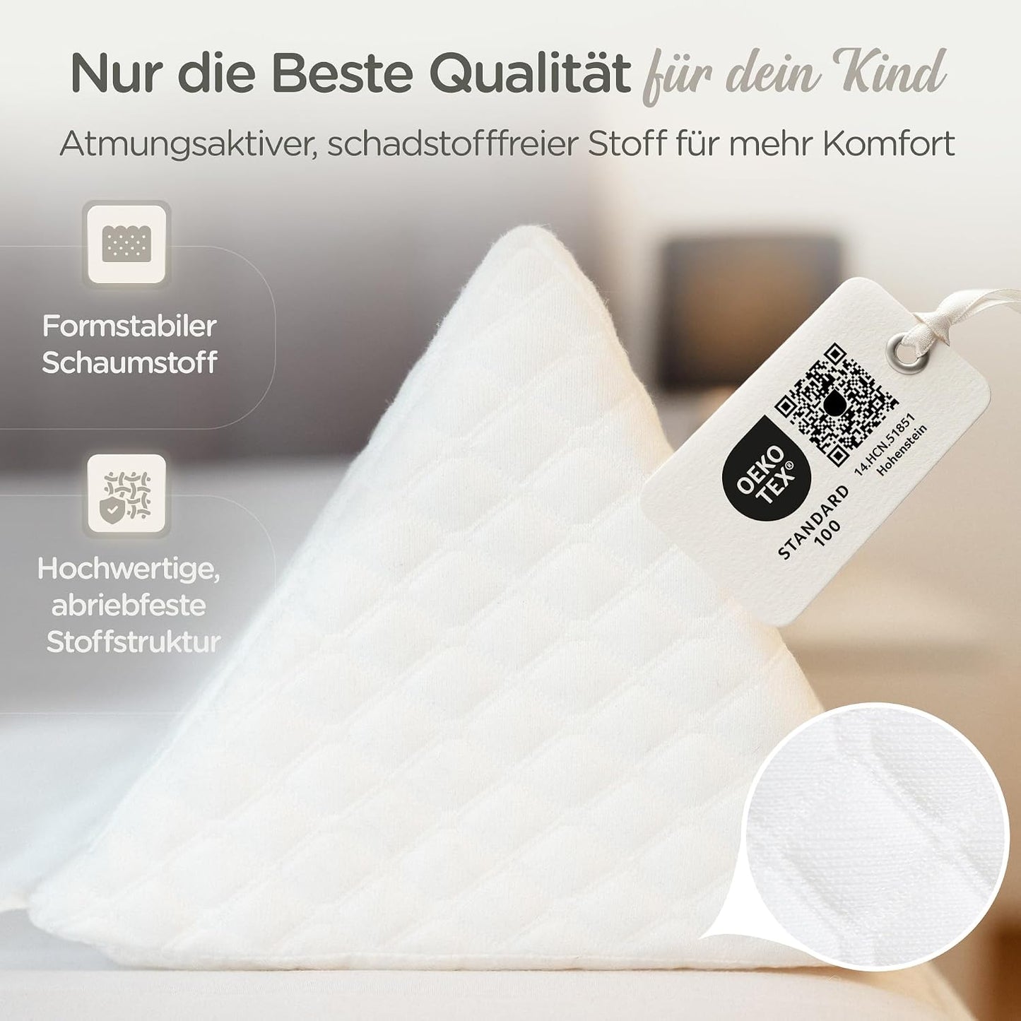 Rausfallschutz für Kinder- und Babybetten (150 cm), 150cm