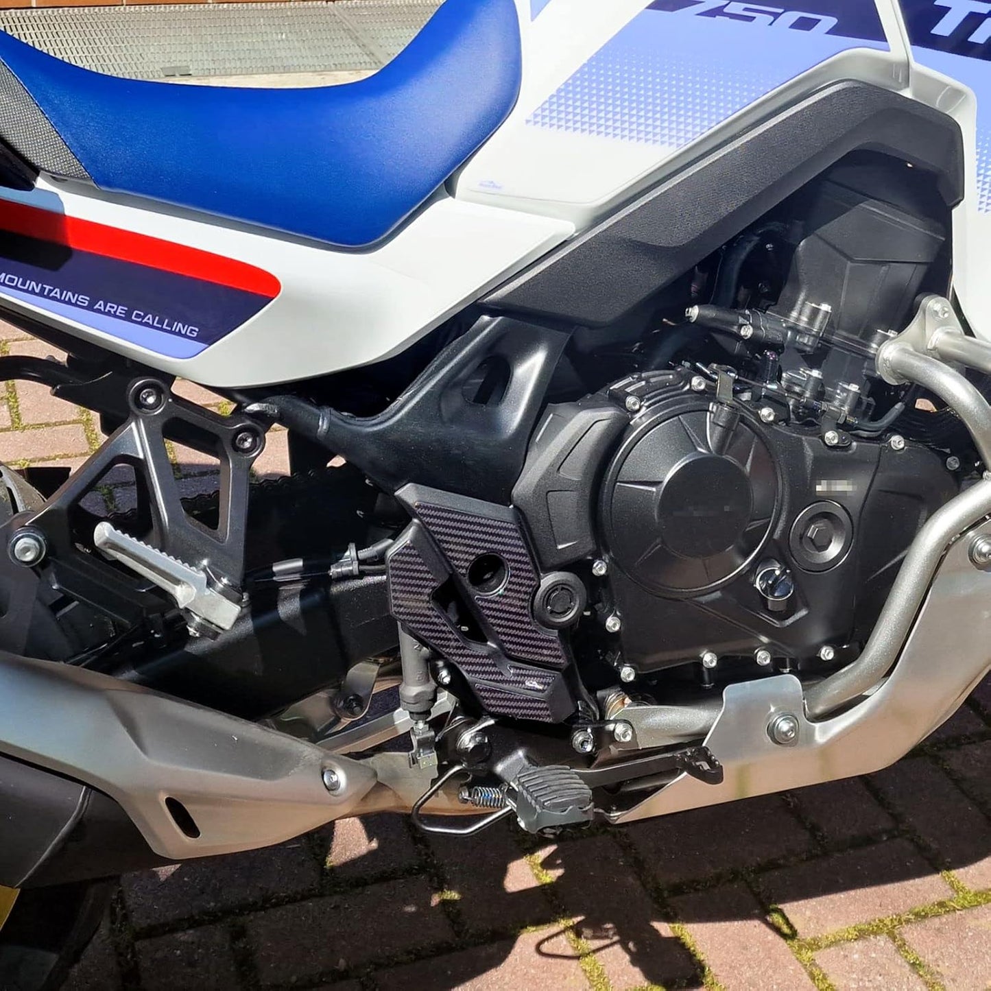 Resin 3D Motorrad-Aufkleber für Honda Transalp XL 750