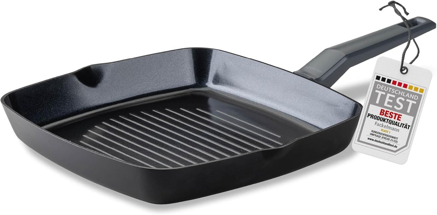 Grillpfanne mit Keramik Antihaftbeschichtung, 28 cm Grillpfanne