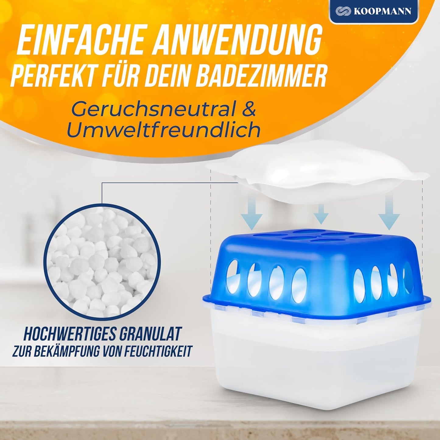 Ultra Fresh Luftentfeuchter, 4 Stück