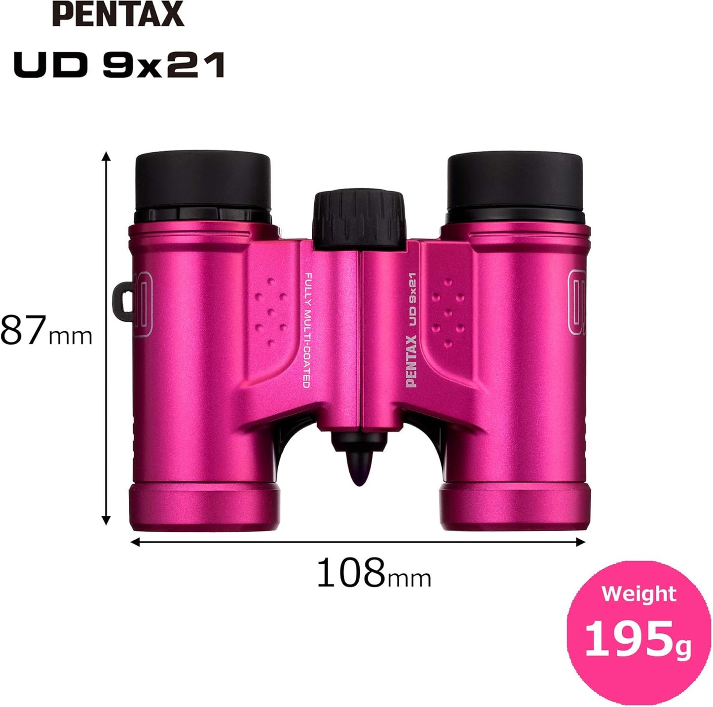 Fernglas UD 9x21, Pink