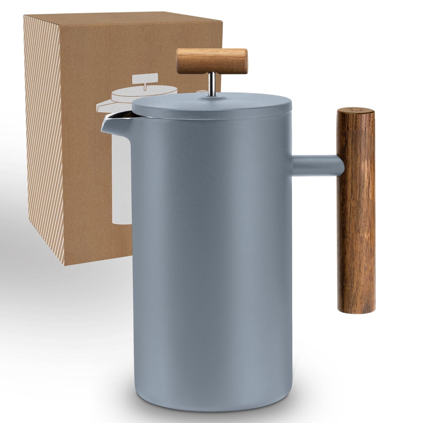 Thermo French Press Caldera, Dusk Blue 1l (5 Tassen)