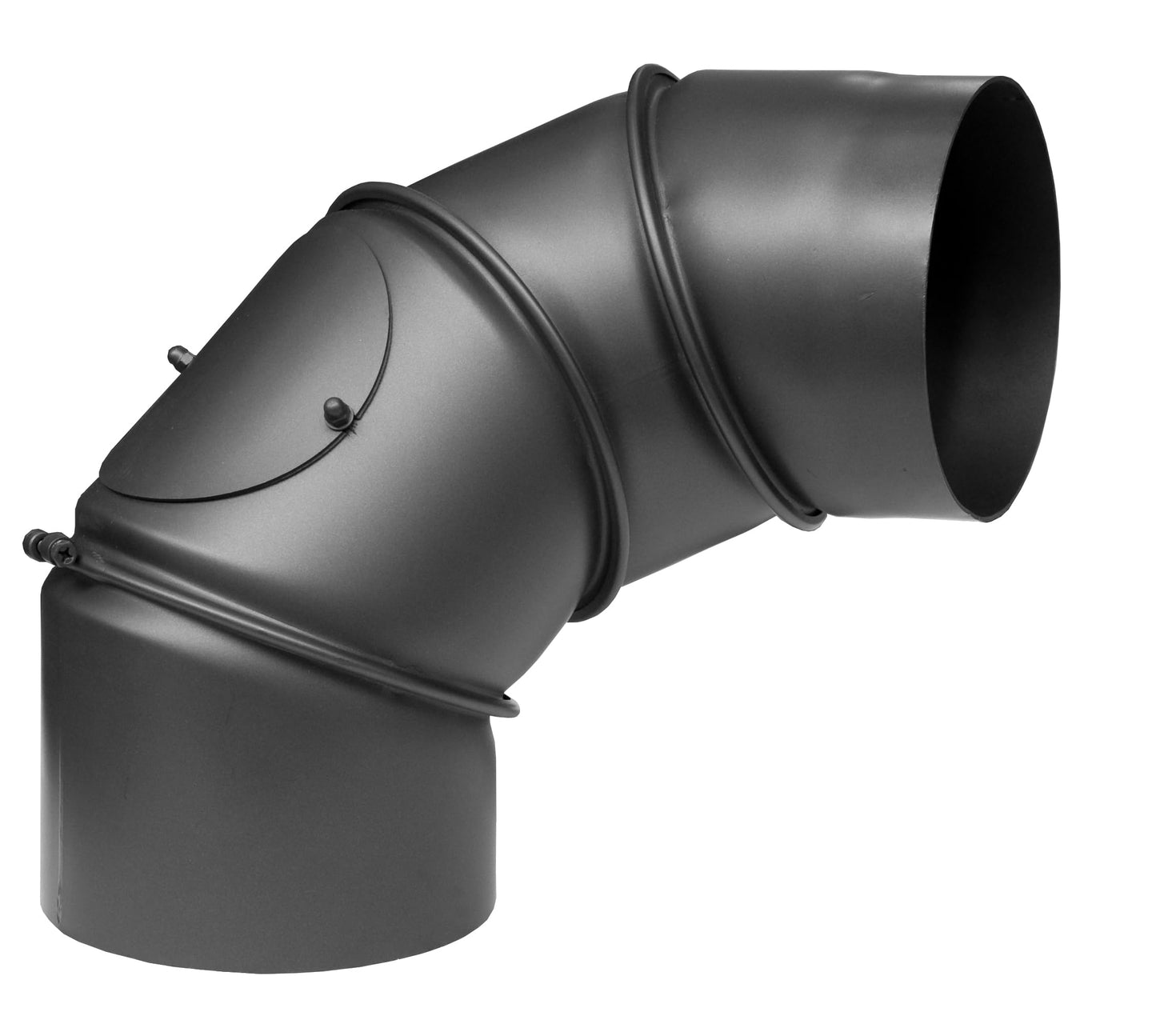 Ofenrohr-Bogen 150 mm, Multibogen drehbar