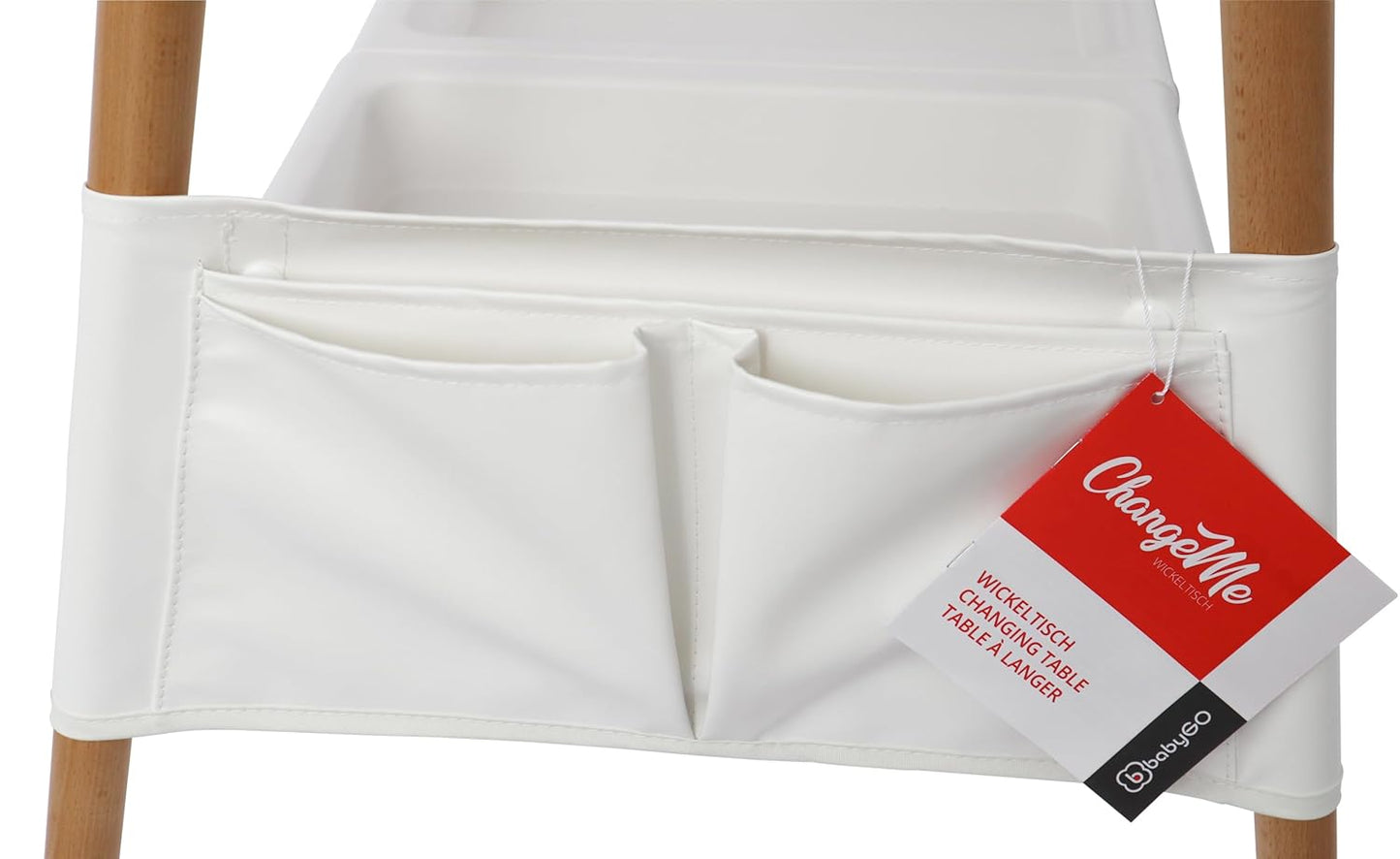 Moderner Wickeltisch ChangeMe, Weiss