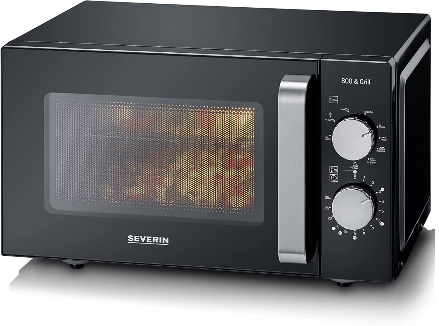 MW 7762 Mikrowelle mit Grill, 2-in-1 Grillfunktion, 20 Liter|Single