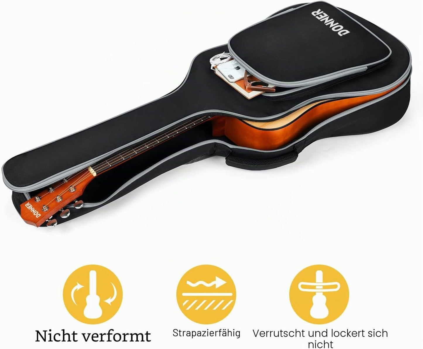 Gitarrentasche, 41 Zoll - 5mm Dicke