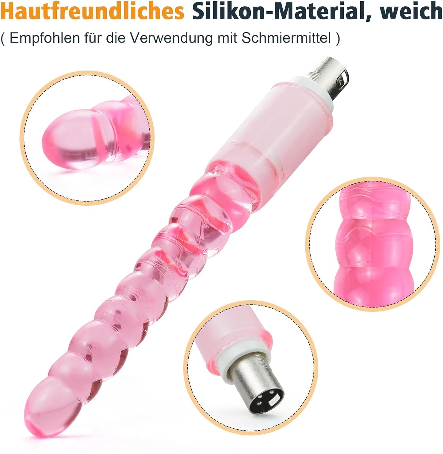 Anal Dildo Set mit 3XLR Anschluss, P01