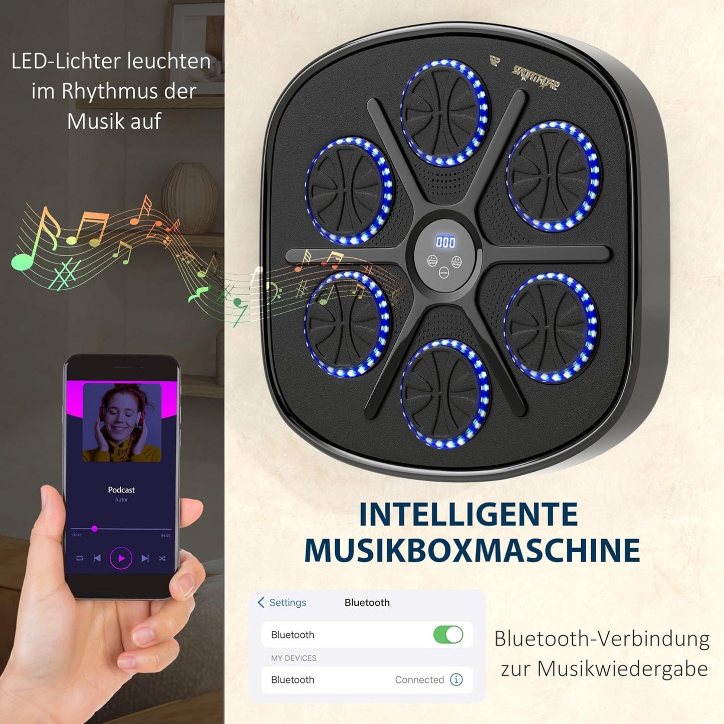 Music Boxing Machine