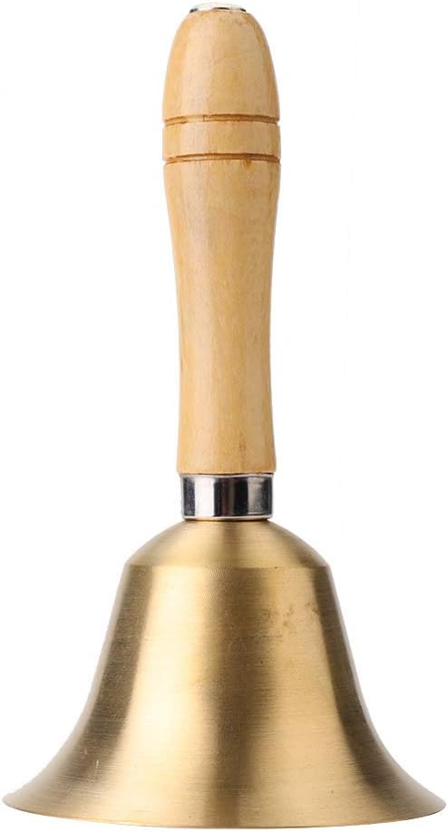 Klassische Handglocke mit Holzgriff für Kinder