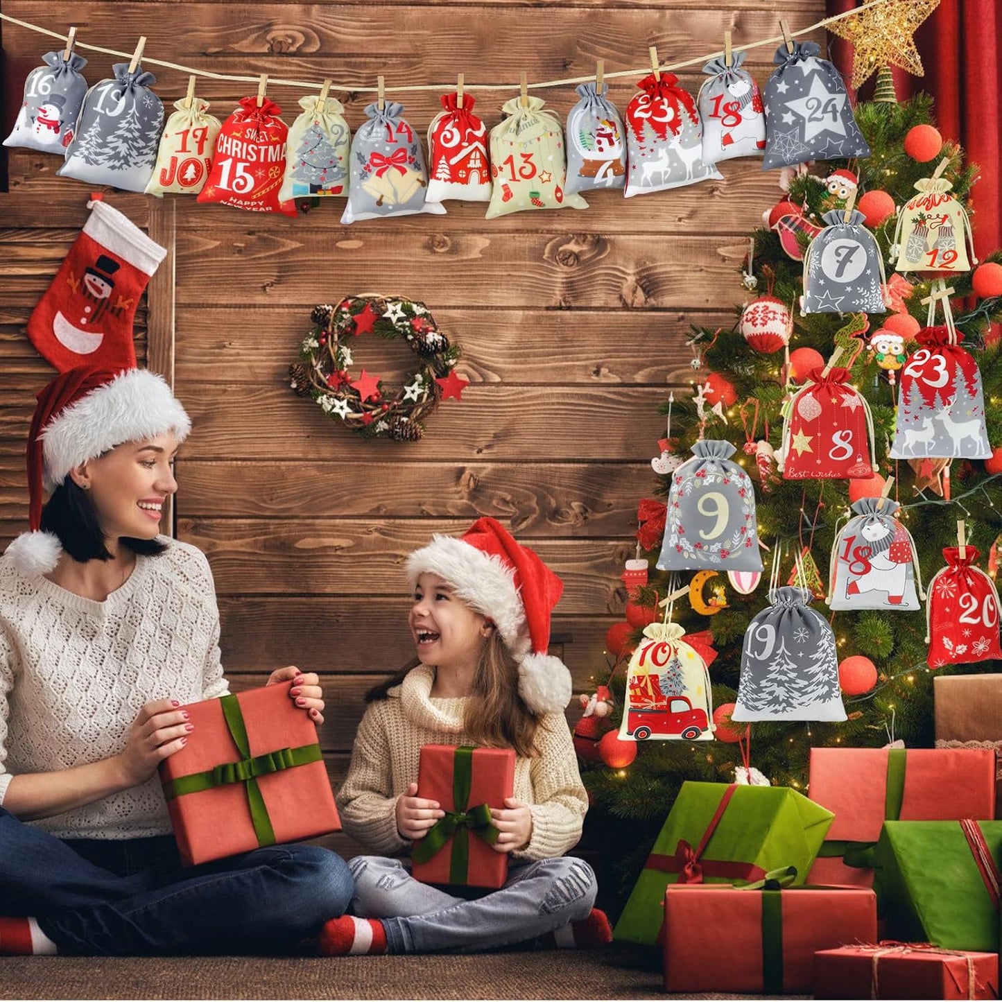 Adventskalender zum Befüllen, Classic