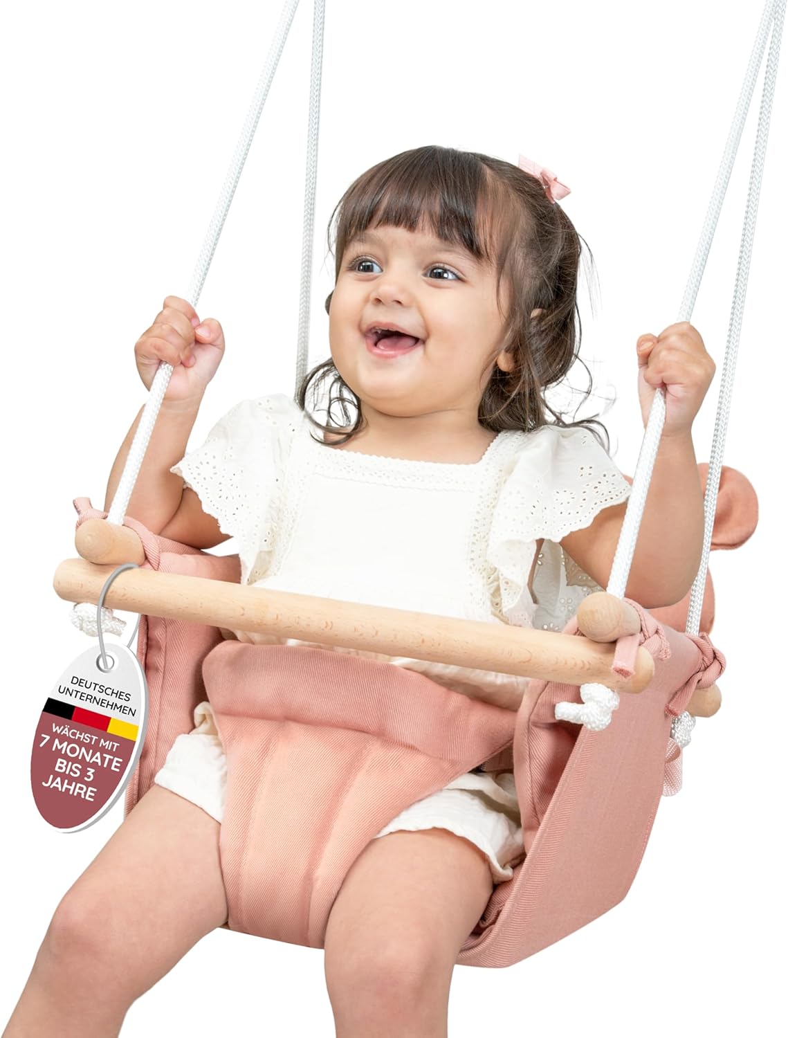 Baby und Kinderschaukel, Rosa