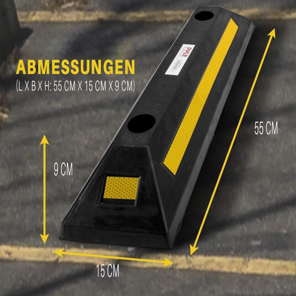 4er-Pack Parkplatzbegrenzung, 4 Stücke