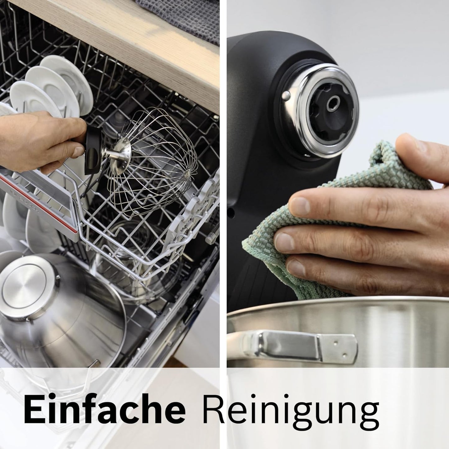 Küchenmaschine Serie 6, Kunststoffschüssel Schwarz