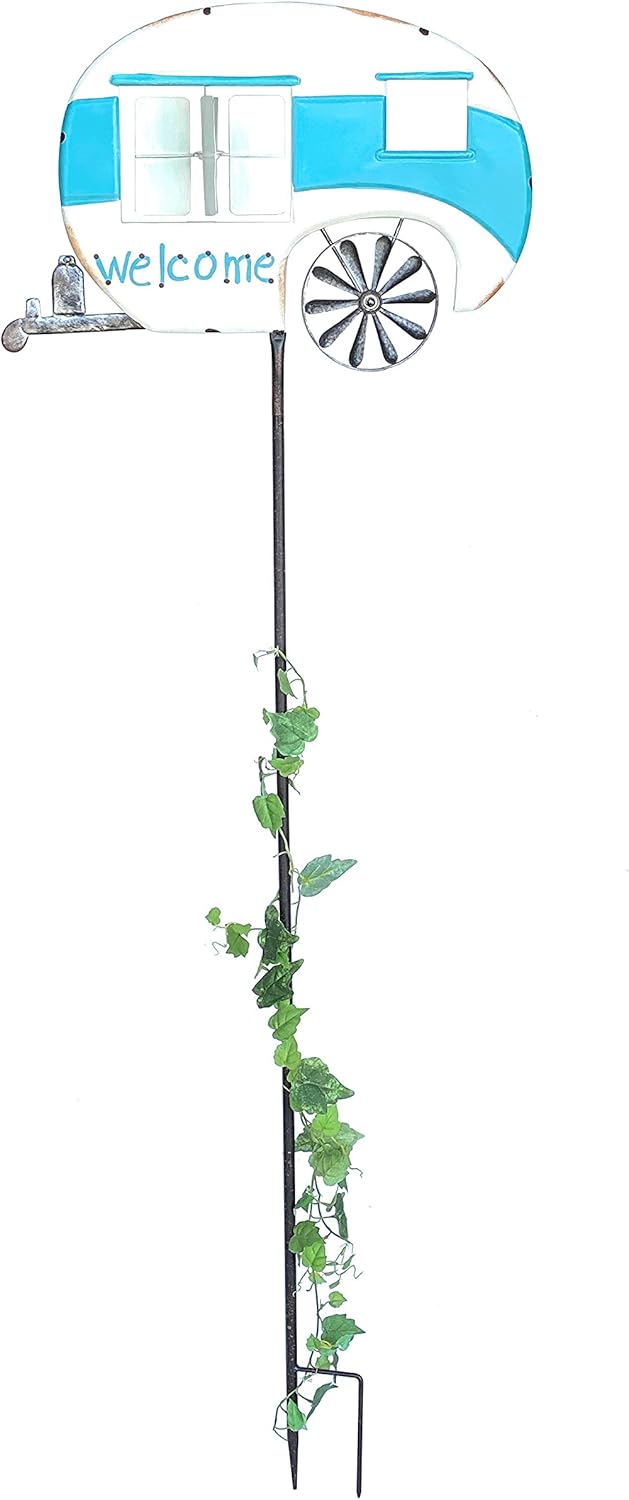 Gartenstecker Caravan 96103 mit Windspiel