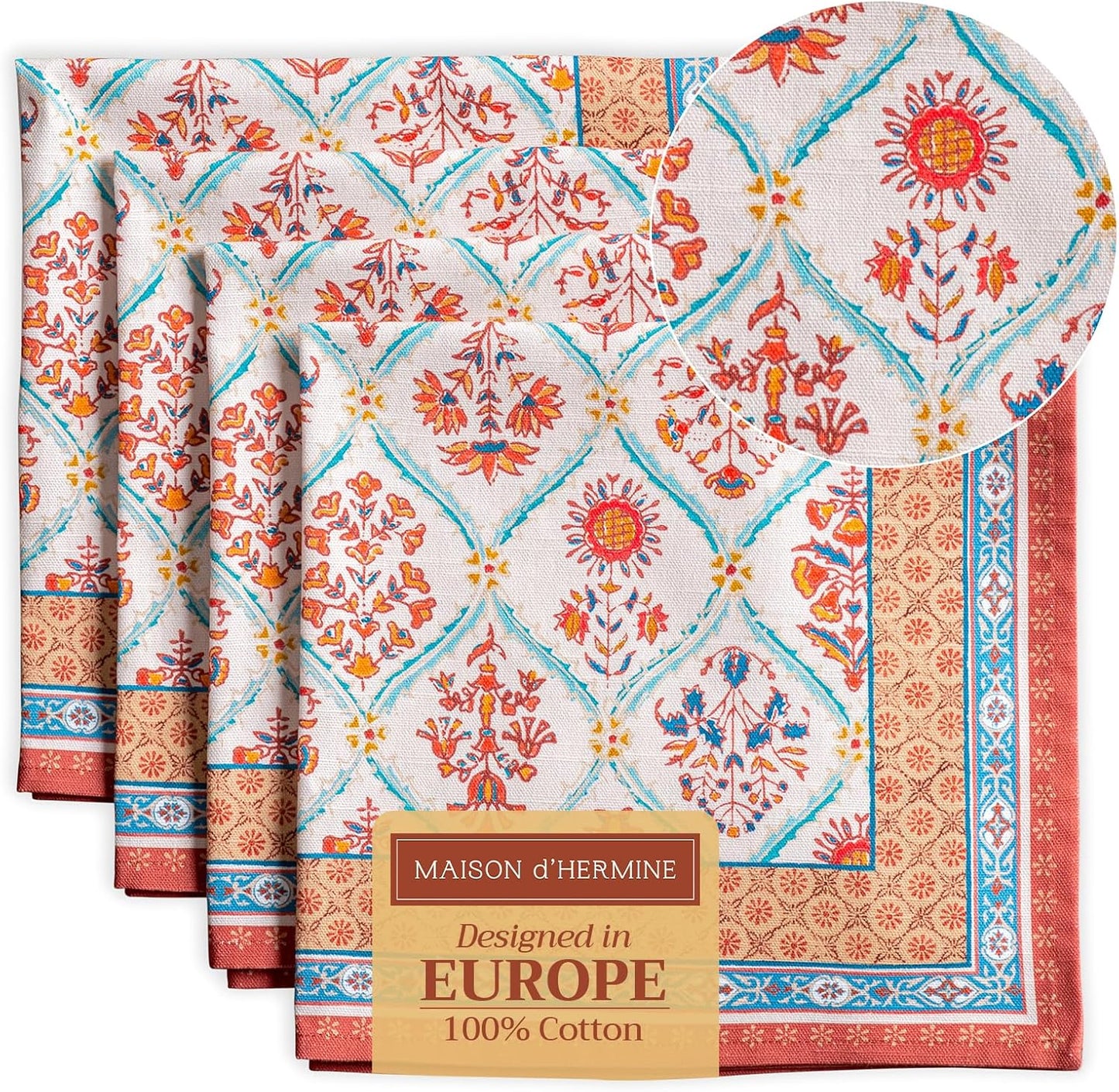 Stoffservietten-Set, 04 - Romane