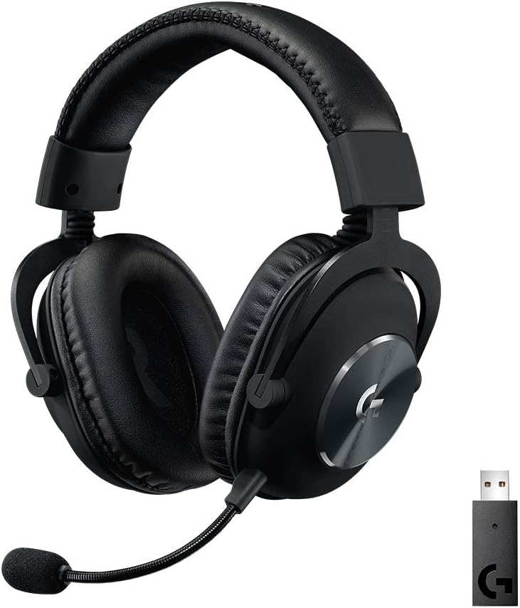 Pro X Lightspeed Gaming-Headset mit Blue VO!CE Technologie, Standard Edition Headset Schwarz