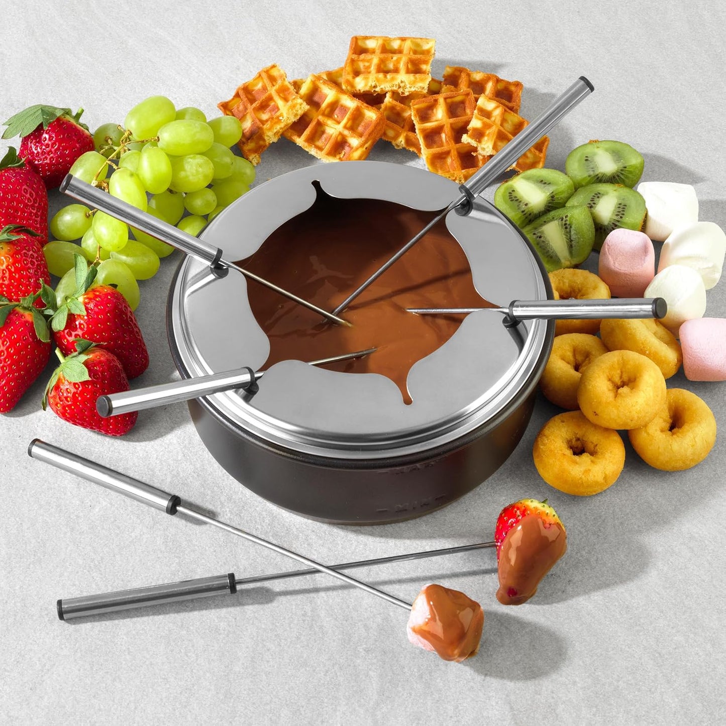 Raclette Grill und Fondue Set