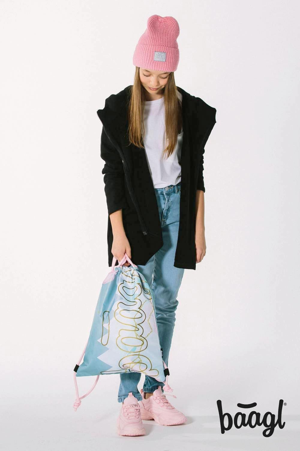 Schulrucksack-Set 3-teilig für Grundschule (ab 3. Klasse), Skate Moon