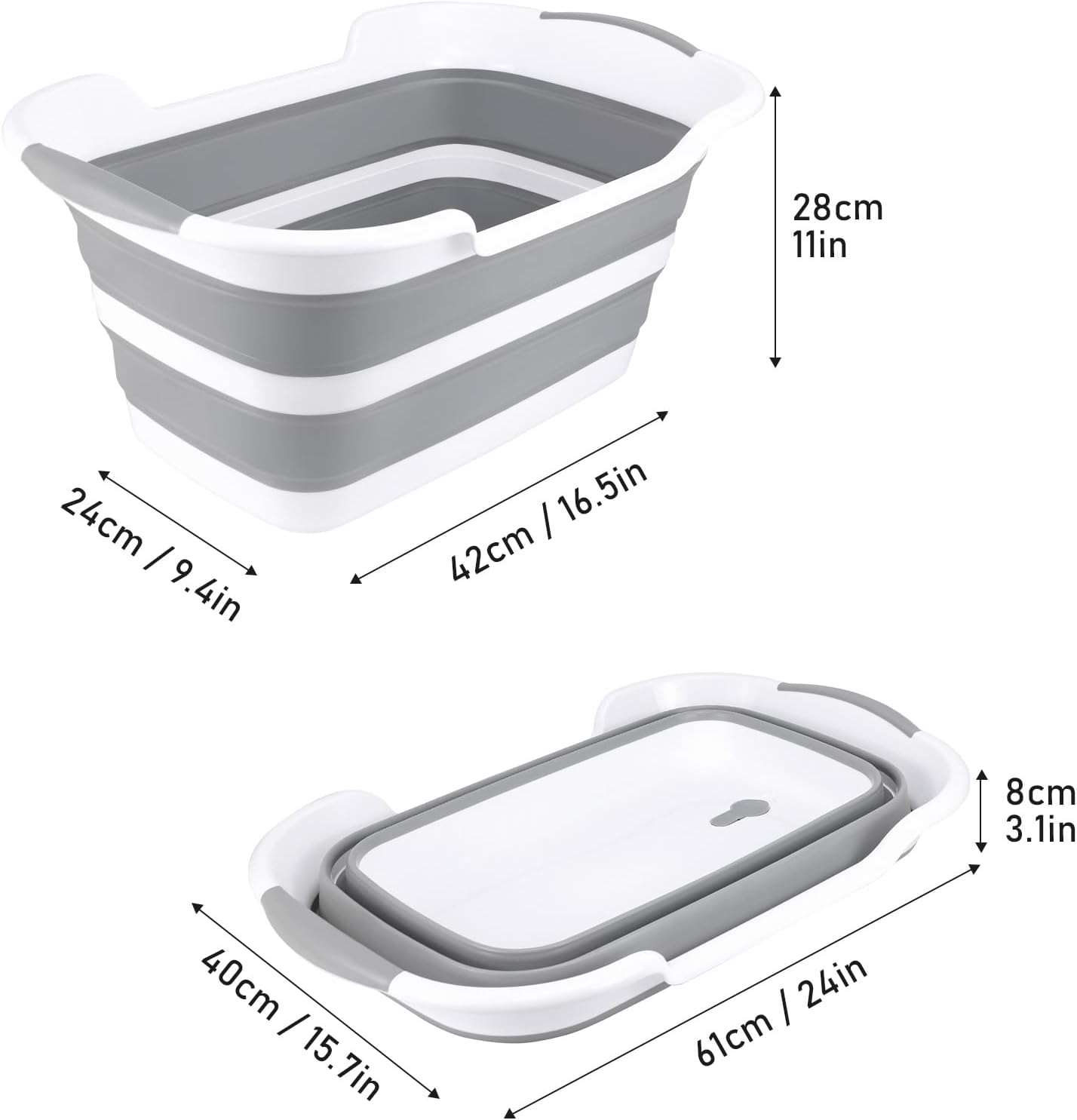 Haustier-Badewanne, Grau