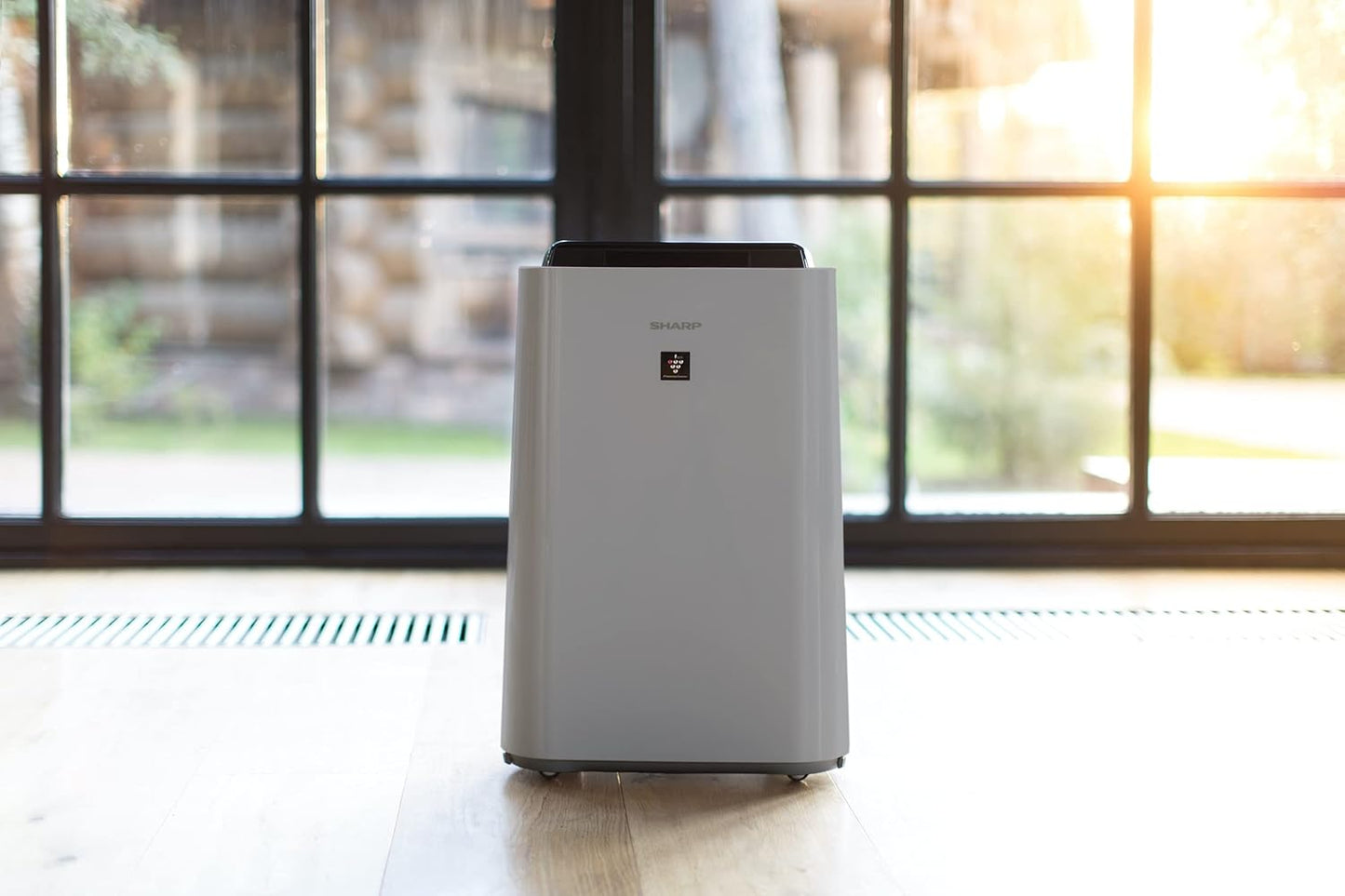 Luftreiniger UA-HD60E-L mit Befeuchtungsfunktion (bis 48 m²), Luftreiniger mit Befeuchtung HD Hellgrau bis 48 qm