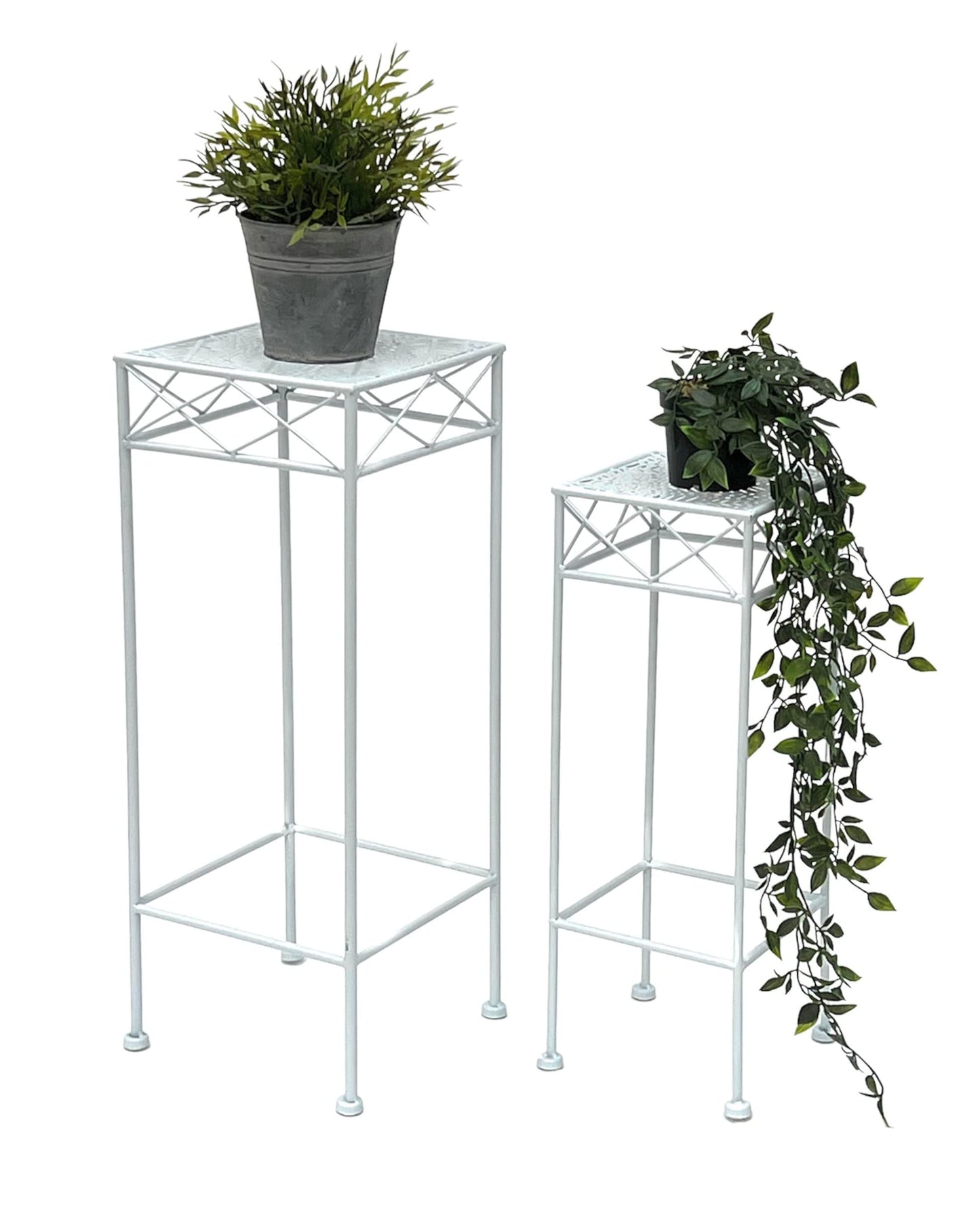 2-teiliges Blumenhocker-Set Modern 96314