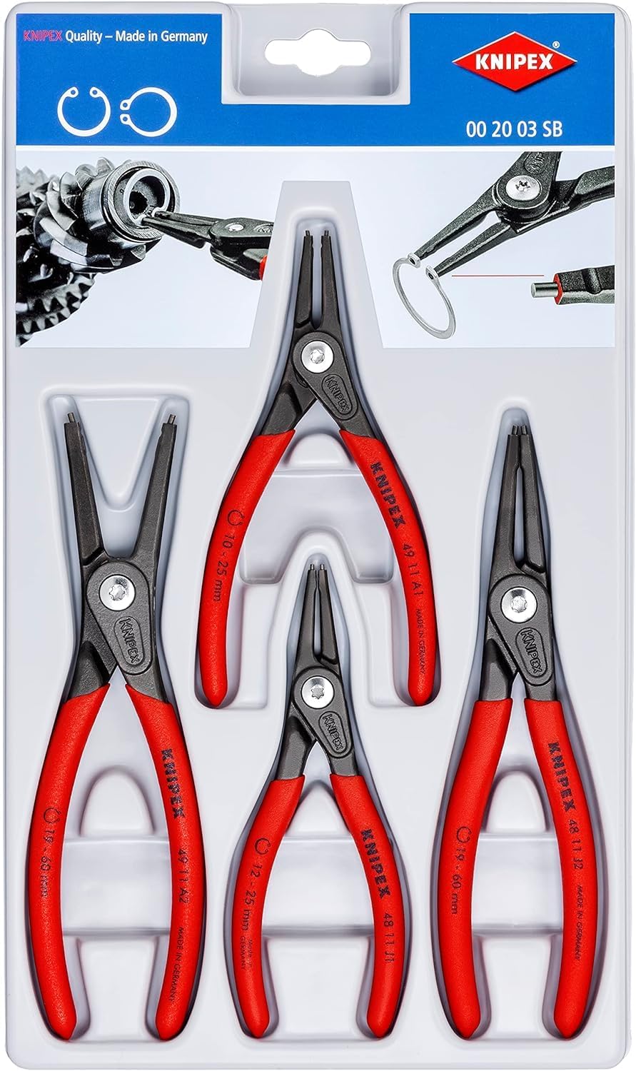 Präzisions-Sicherungsringzangen-Set