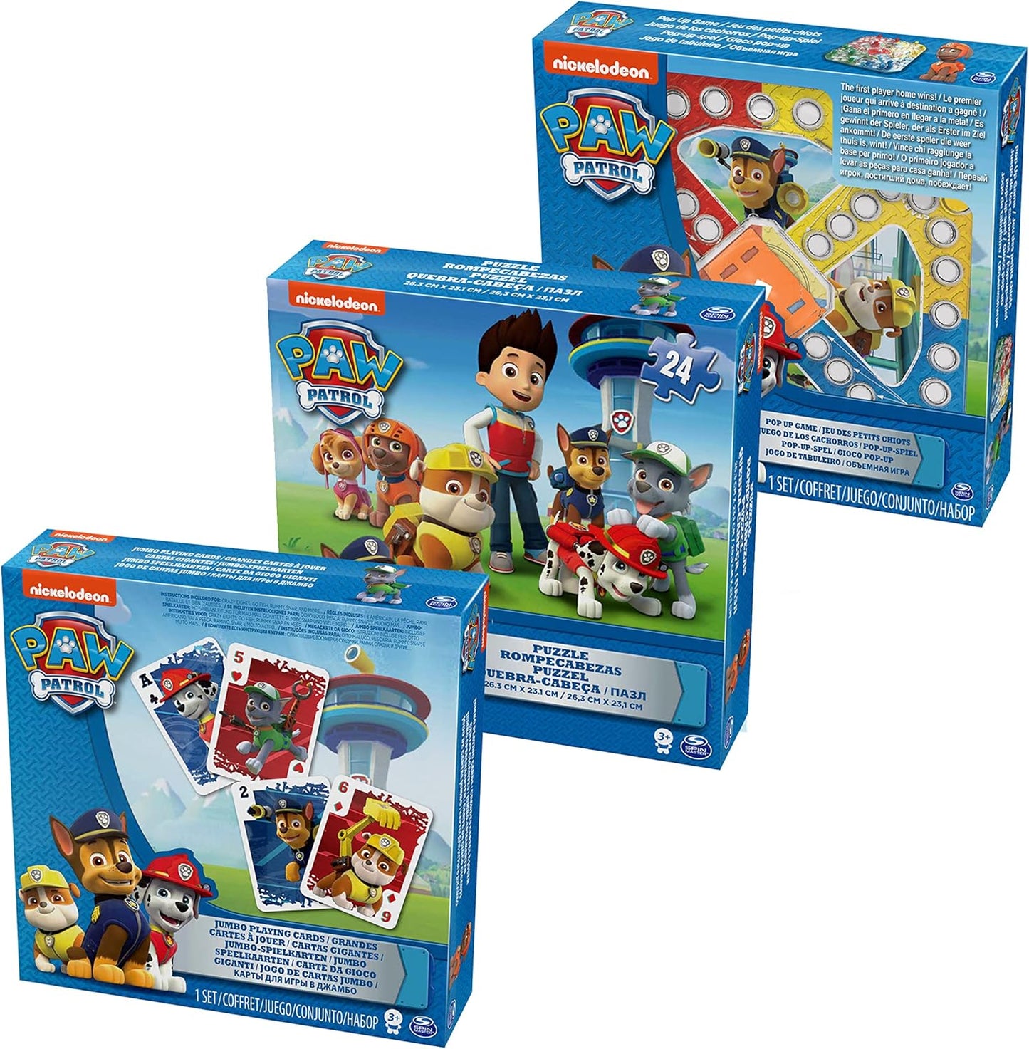 3er Spiele-Bundle zu Paw Patrol