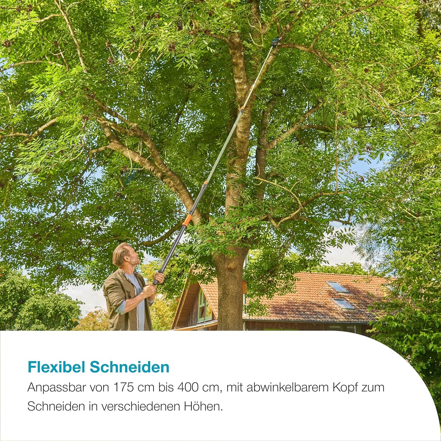 StarCut Pro L Teleskop-Baumschneider, Länge: 175 - 400 cm