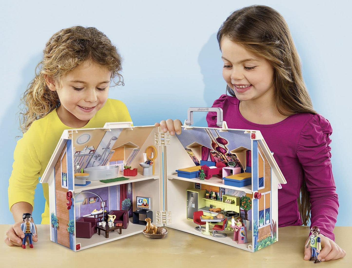 70985 Dollhouse Mitnehm-Puppenhaus, Konstruktionsspielzeug