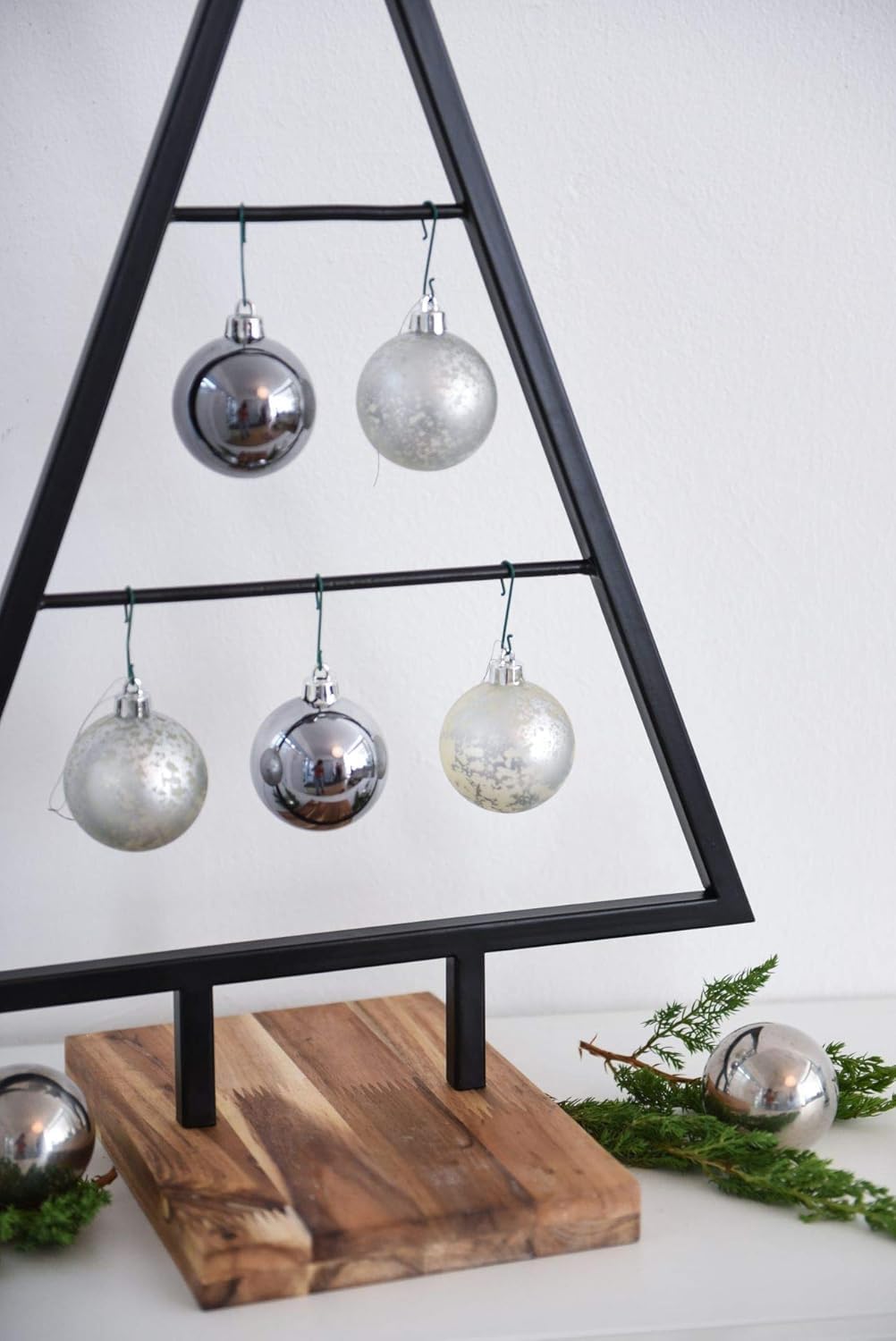 Dekoweihnachtsbaum Noel, 58 cm Schwarz