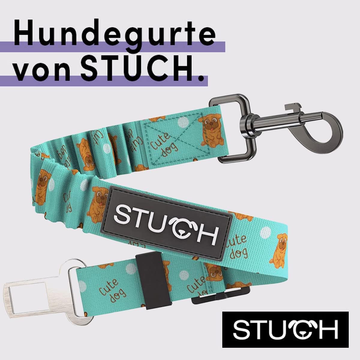 Bungee Auto-Sicherheitsgurt, Türkis