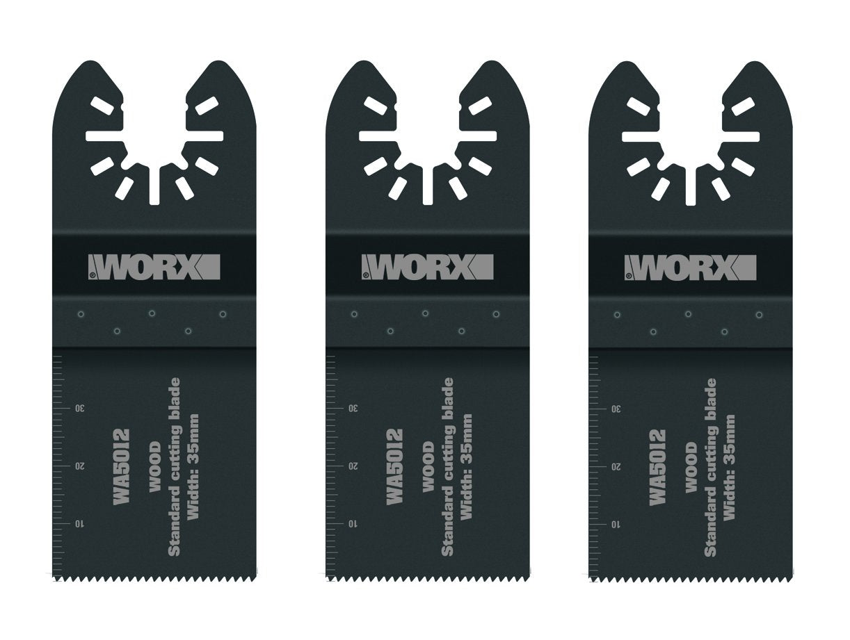 3-teiliges Endcut Standard Sägeblätter-Set WA5012.3, oszillierend, Oszillierend
