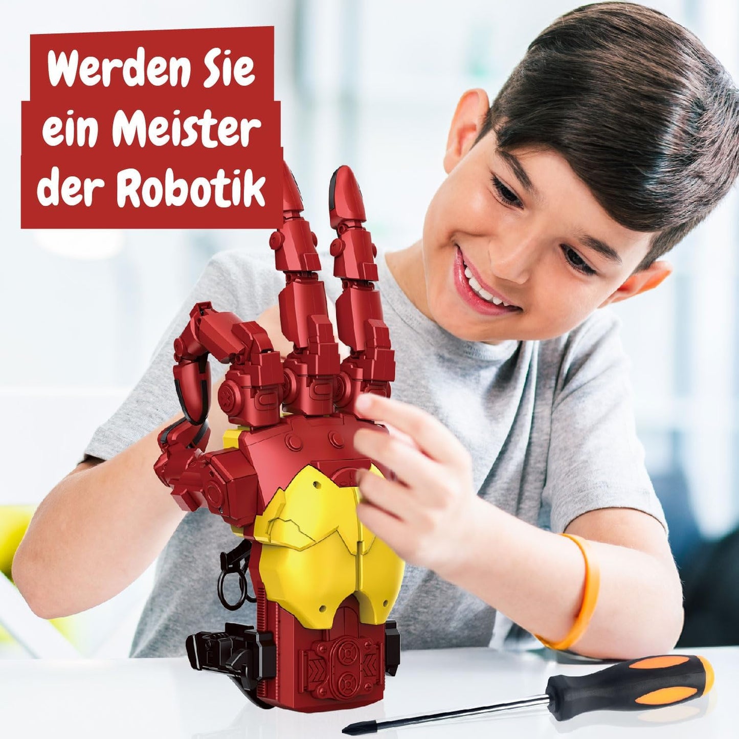 Hydraulische Cyborg-Hand Bausatz (112 Teile)