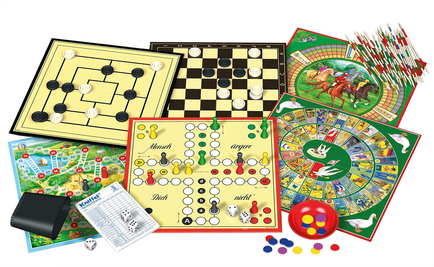 Spielesammlung über 100 Spiele, Single