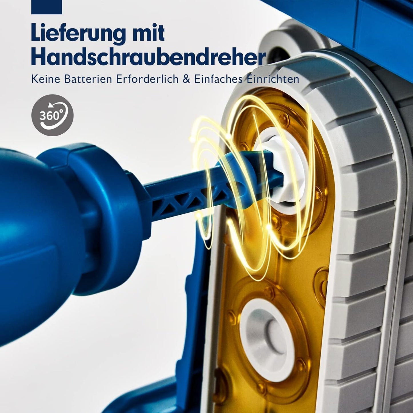 5 in 1 Roboter Spielzeug, Bule - Zerlegbarer Roboter