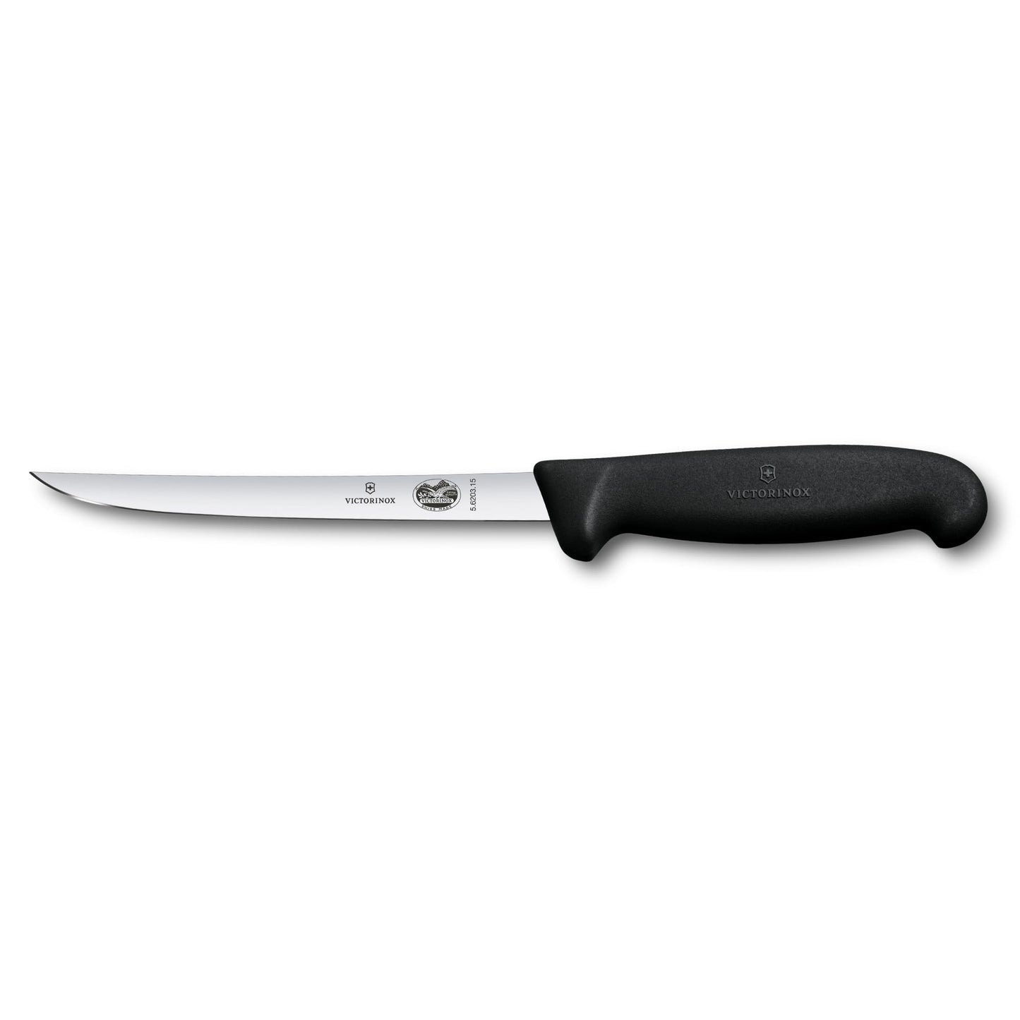 Fibrox Ausbeinmesser mit extra schmaler Klinge, 15 Cm, Extra Schmal – Schwarz