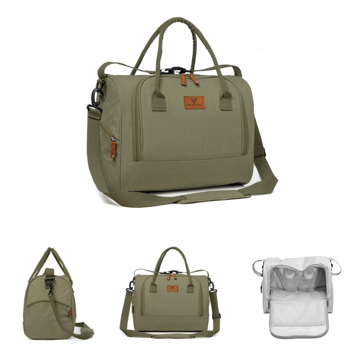 Tasche Jossie Wickelunterlage, Dunkelgrün