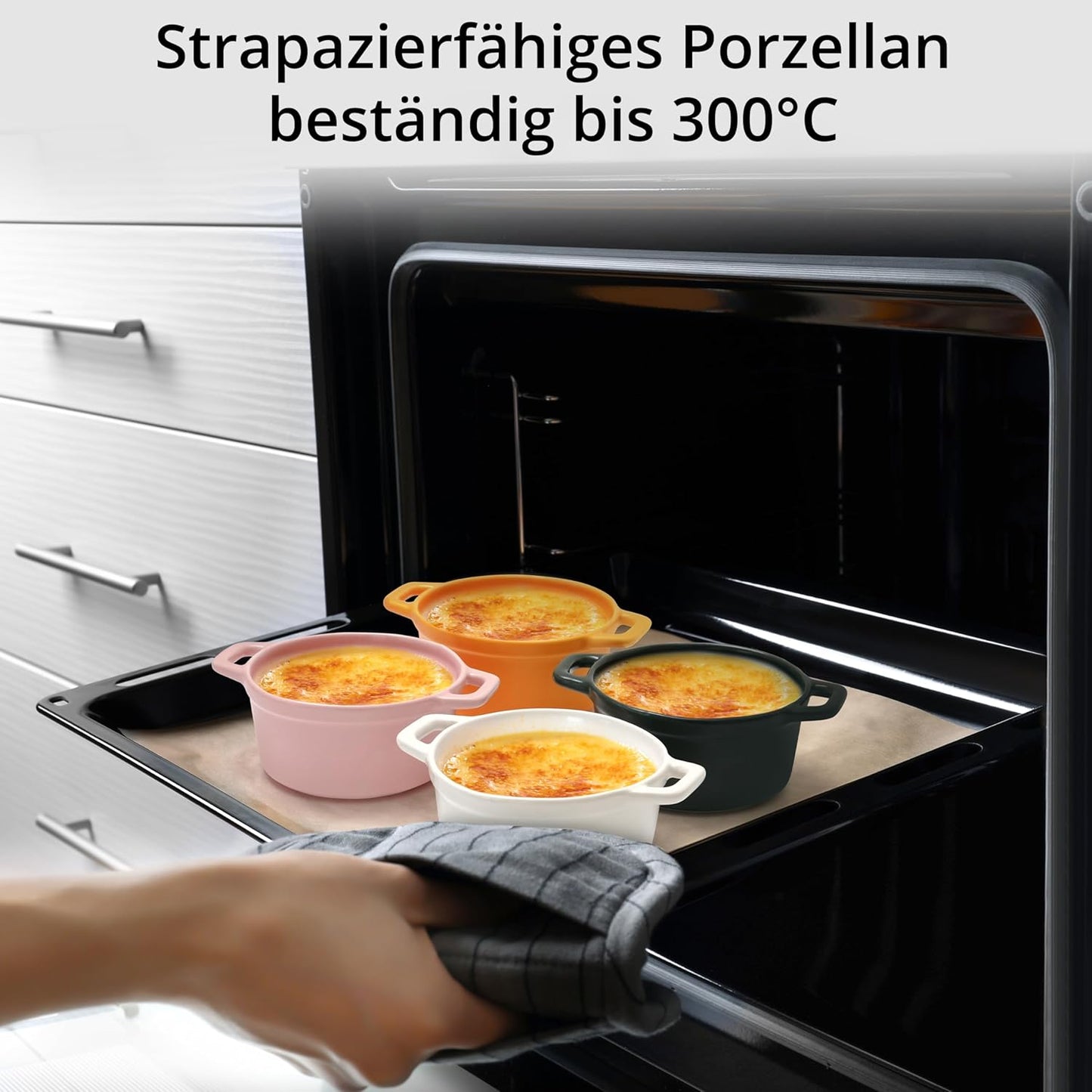Porzellan Auflaufformen-Set