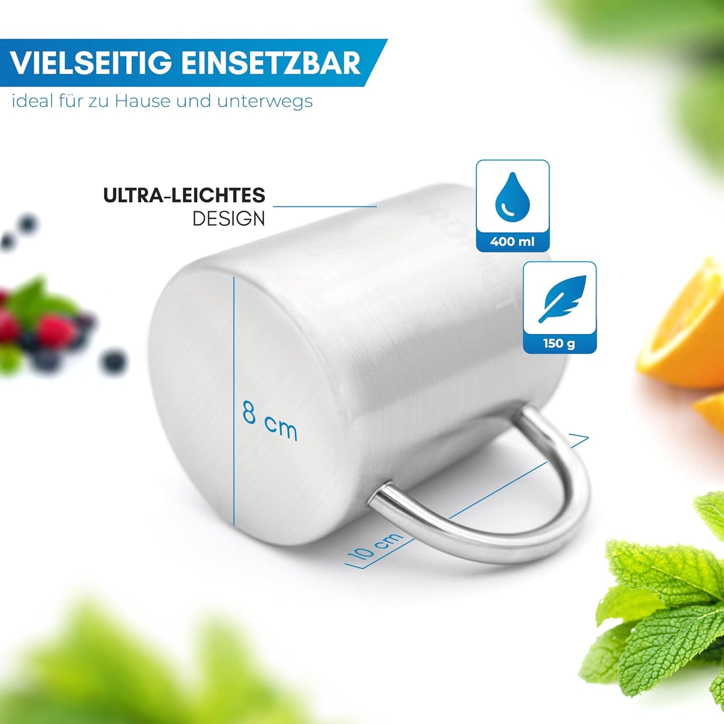 Thermobecher, Edelstahl 300.0 Milliliter